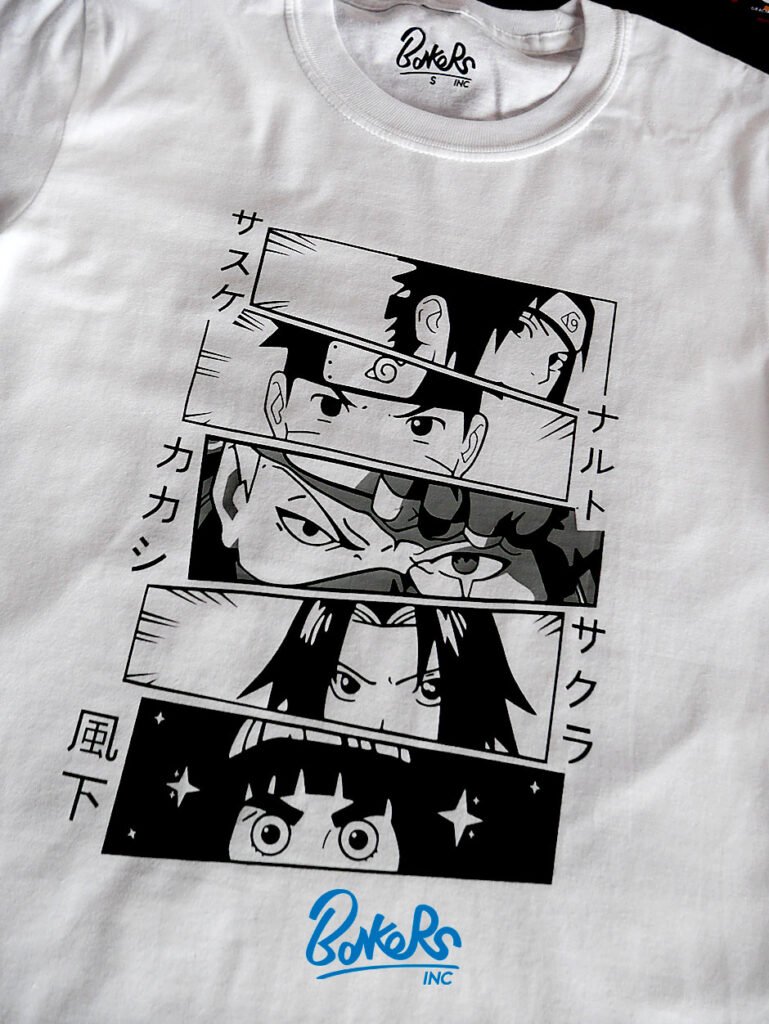 Sweat-shirt Sakura Sasuke Kakashi Pull à Capuche Enfant Naruto Shippuden - Premium Avec Poche Kangourou, 80% Coton - Design Sasuke, Naruto, Kakashi & Sakura