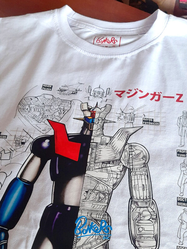 Camiseta Mazinger Z - Anime Clásico