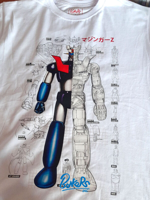 Camiseta Mazinger Z - Anime Clásico